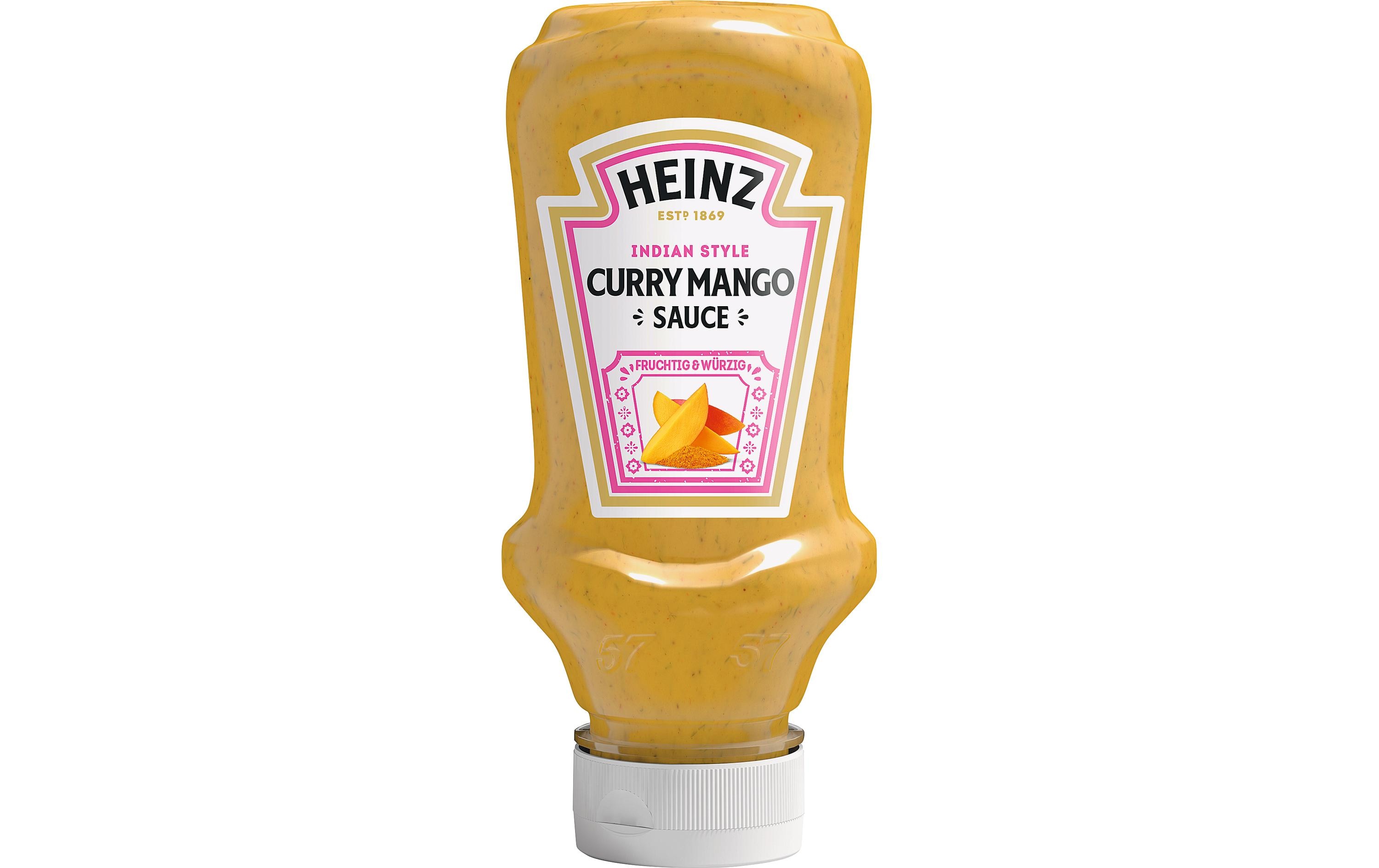Sauce Curry Mango 240 gFruchtig-würzige Sauce mit Curry und Mango