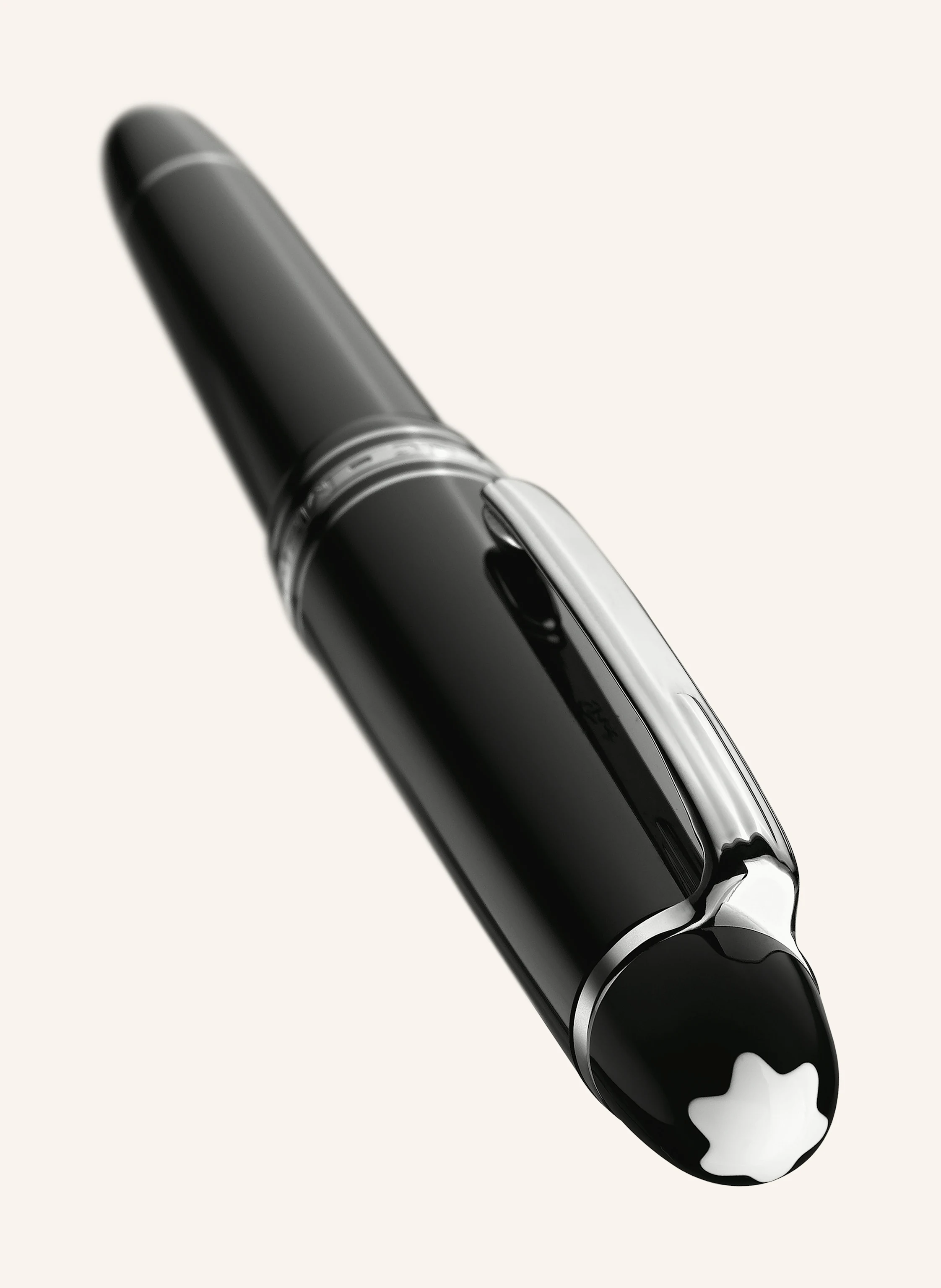 MONTBLANC Füllfederhalter MEISTERSTÜCK PLATINUM-COATED CLASSIQUE