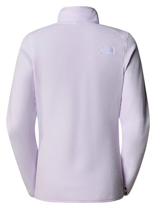 Polaire Femme The North Face 100 Glacier 1/4 Zip Rose