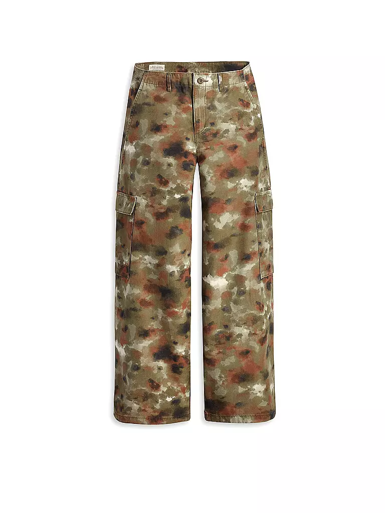 LEVI'S® Cargohose BAGGY olive