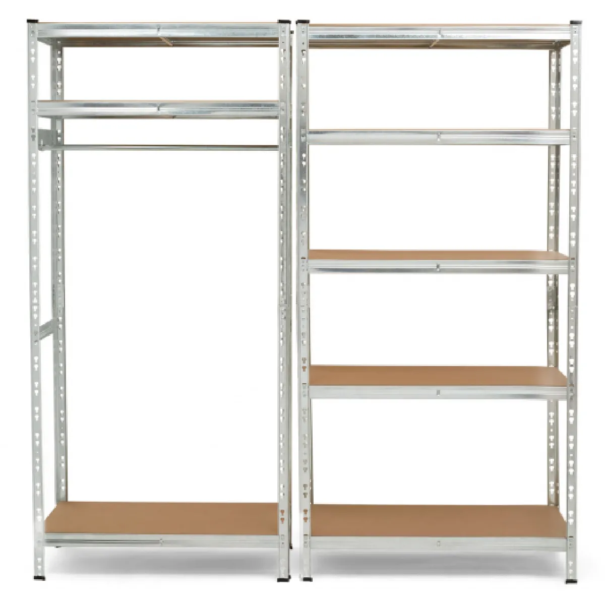 Idmarket market Etagère Métal avec Vestiaire