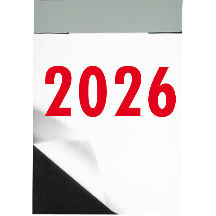 Biella Abreisskalender 2026, Nr. 2, 1 Tag / Seite