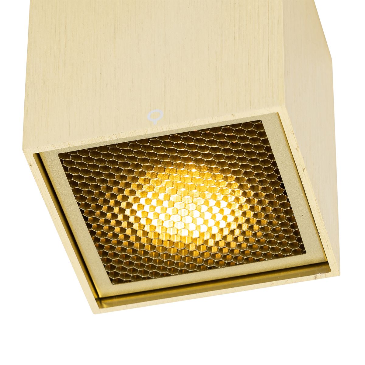 Design opbouwspot goud GU10 50mm - Qubo Honey