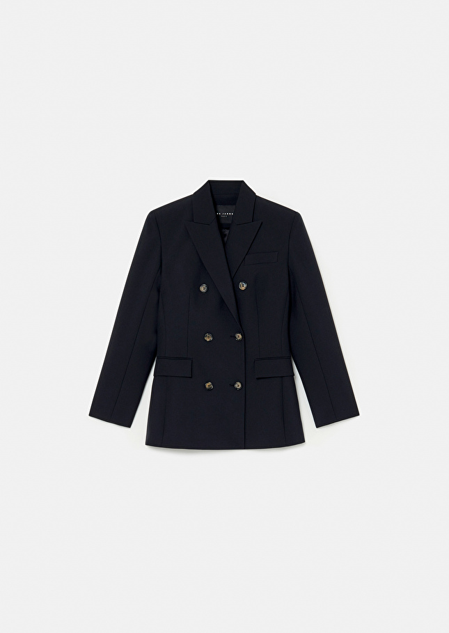 Veste Violanoire en laine froide