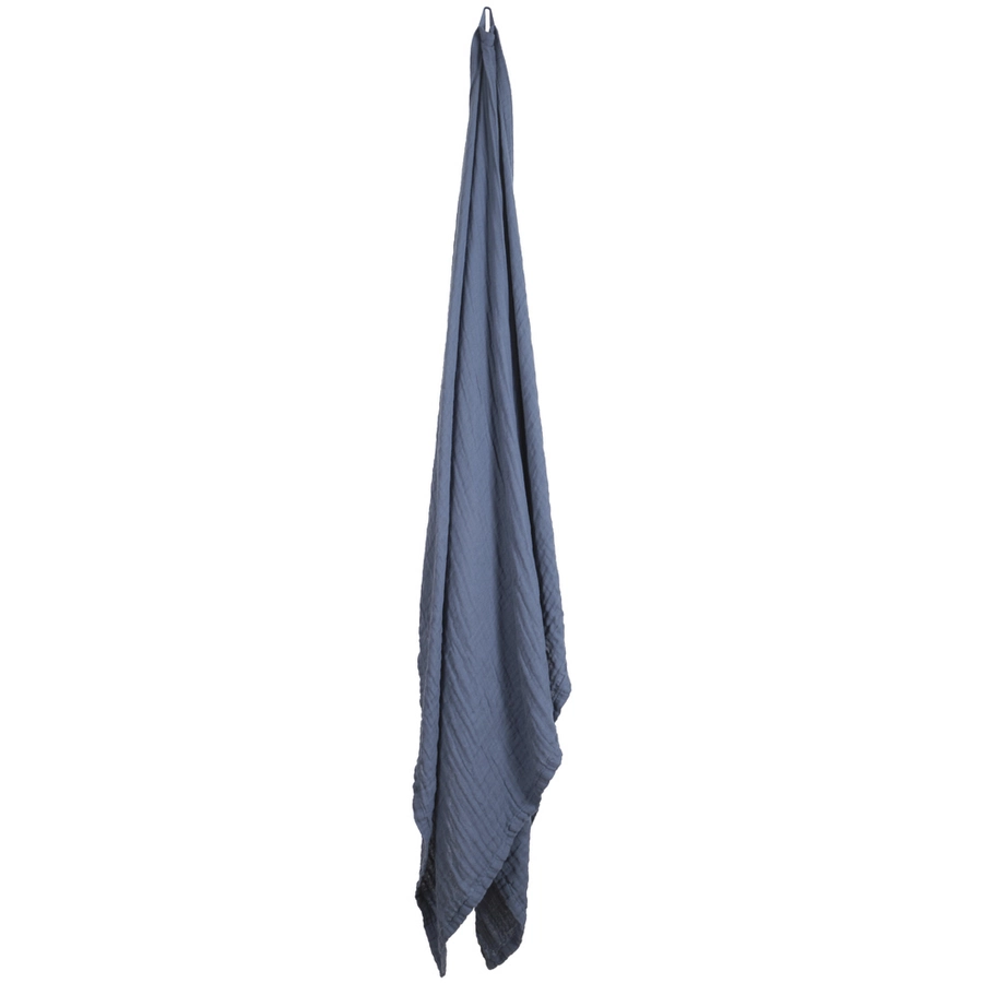 The Organic Company Badetuch FINE Grey blue