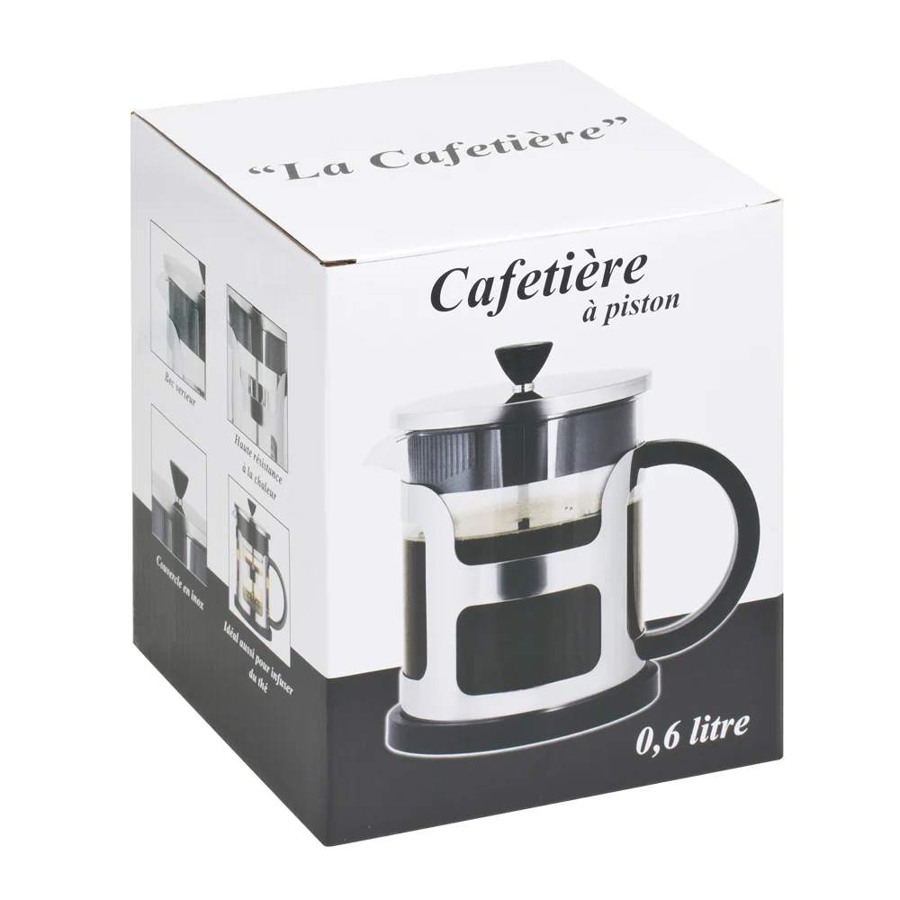 Cafetière à piston 0,6 l Table passion