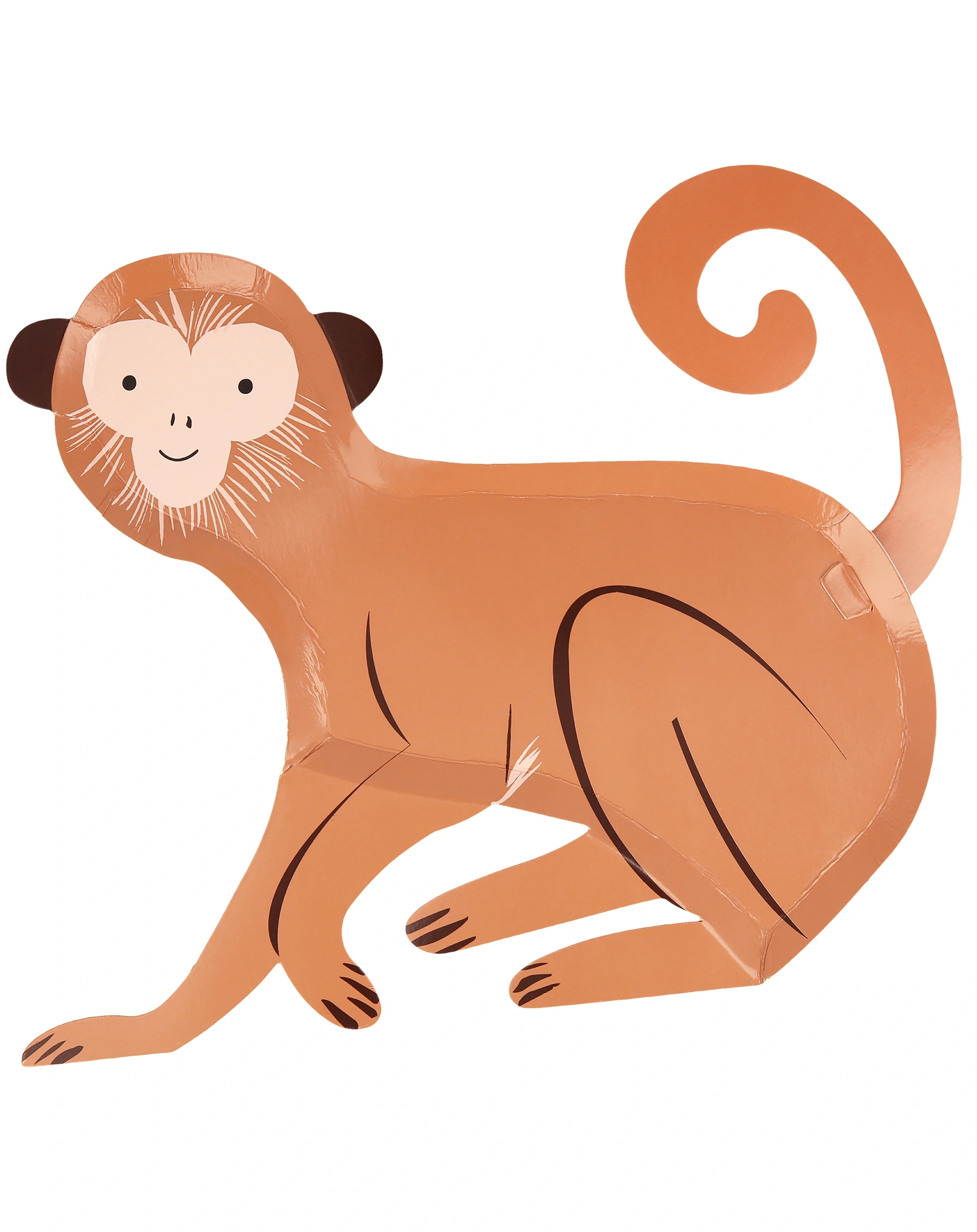 Pappteller MONKEY 8er-Set