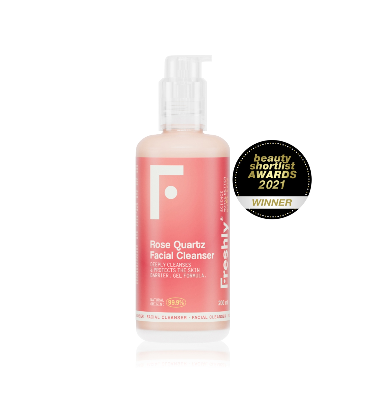 Freshly Cosmetics - Limpador Facial Rose Quartz 200ml