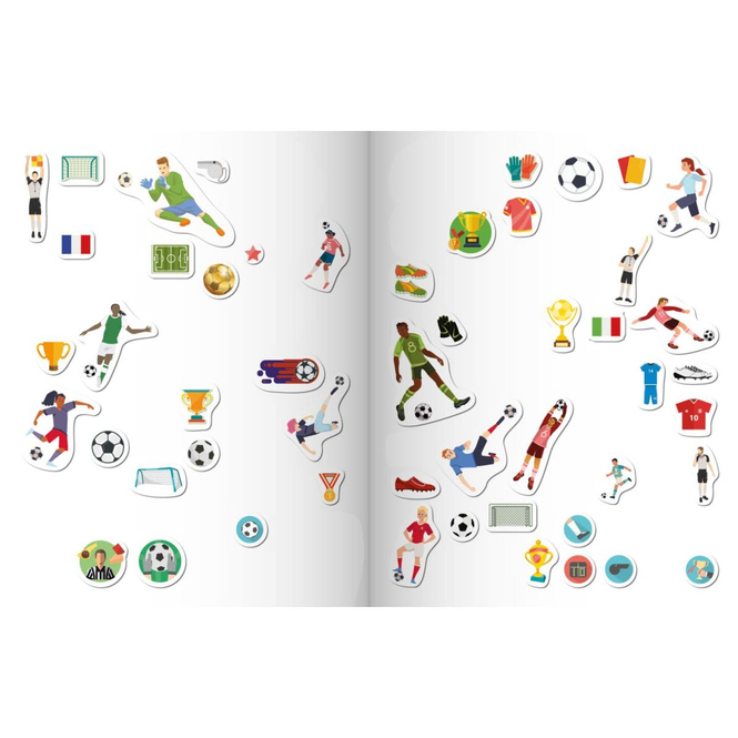 Mein Stickeralbum - Fussball - Zum Sticker-Sammeln und Tauschen