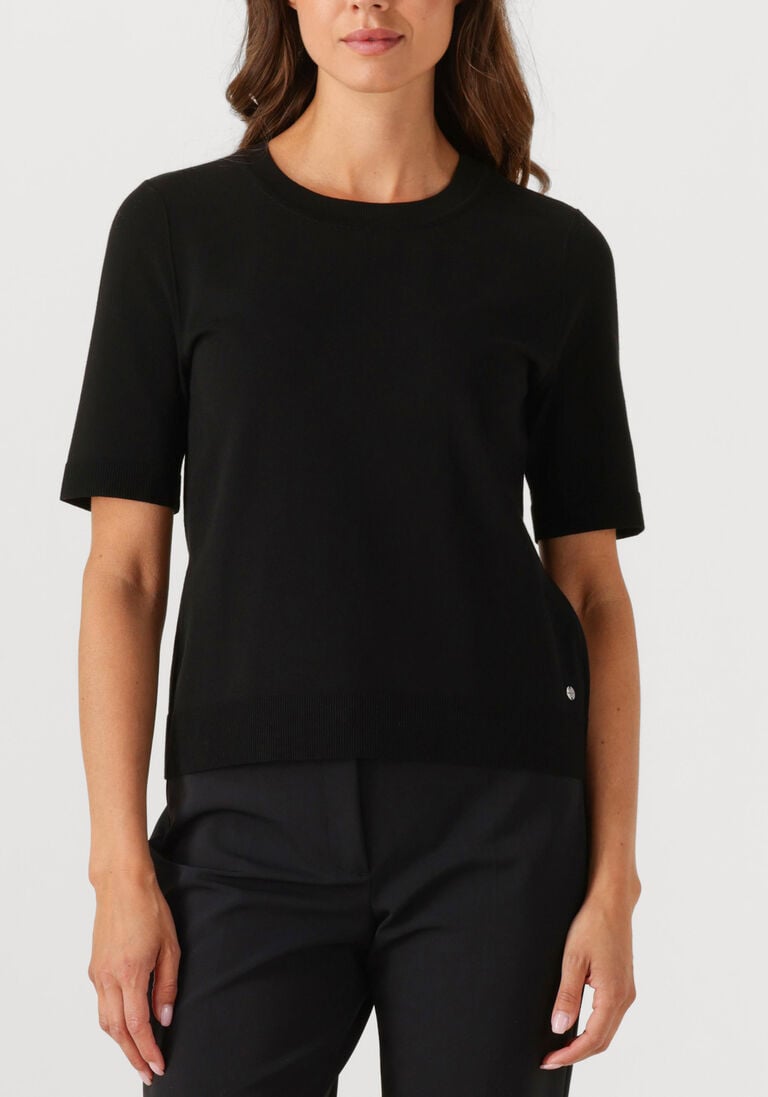 zwarte marc cain essentials t-shirt +e 41.06 m11