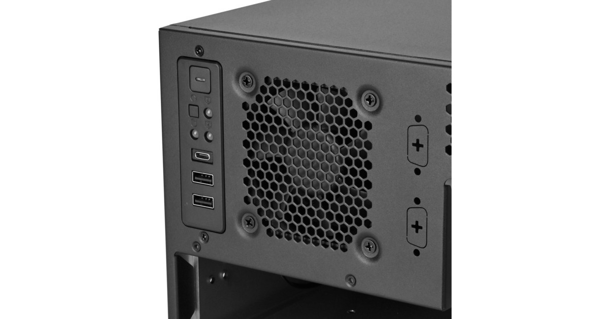 SilverStoneRM46-502-I rack behuizing  (Zwart)