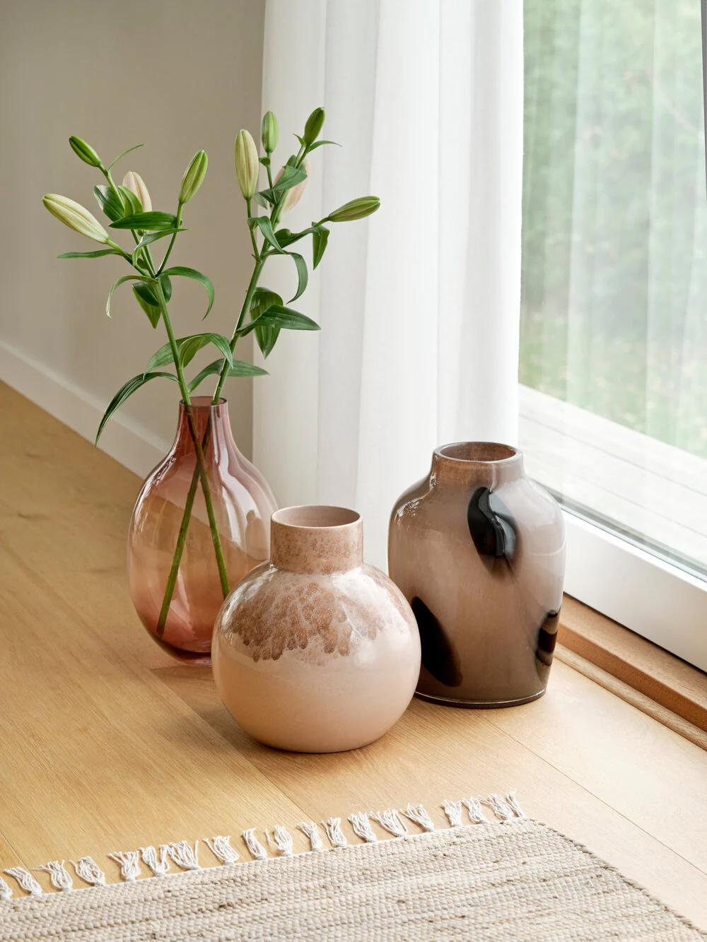 Bahne Interior  Glaceret vase - Pink