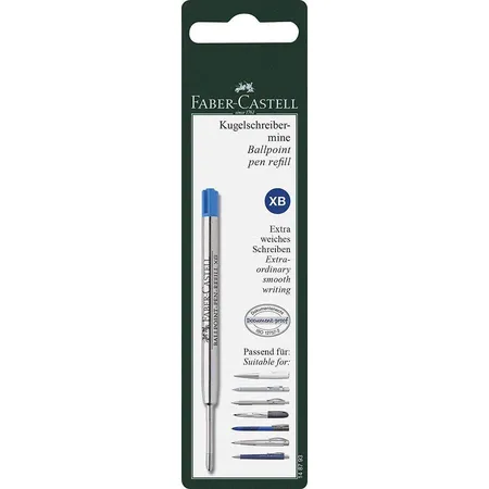 Faber-Castell Kugelschreibermine XB blau