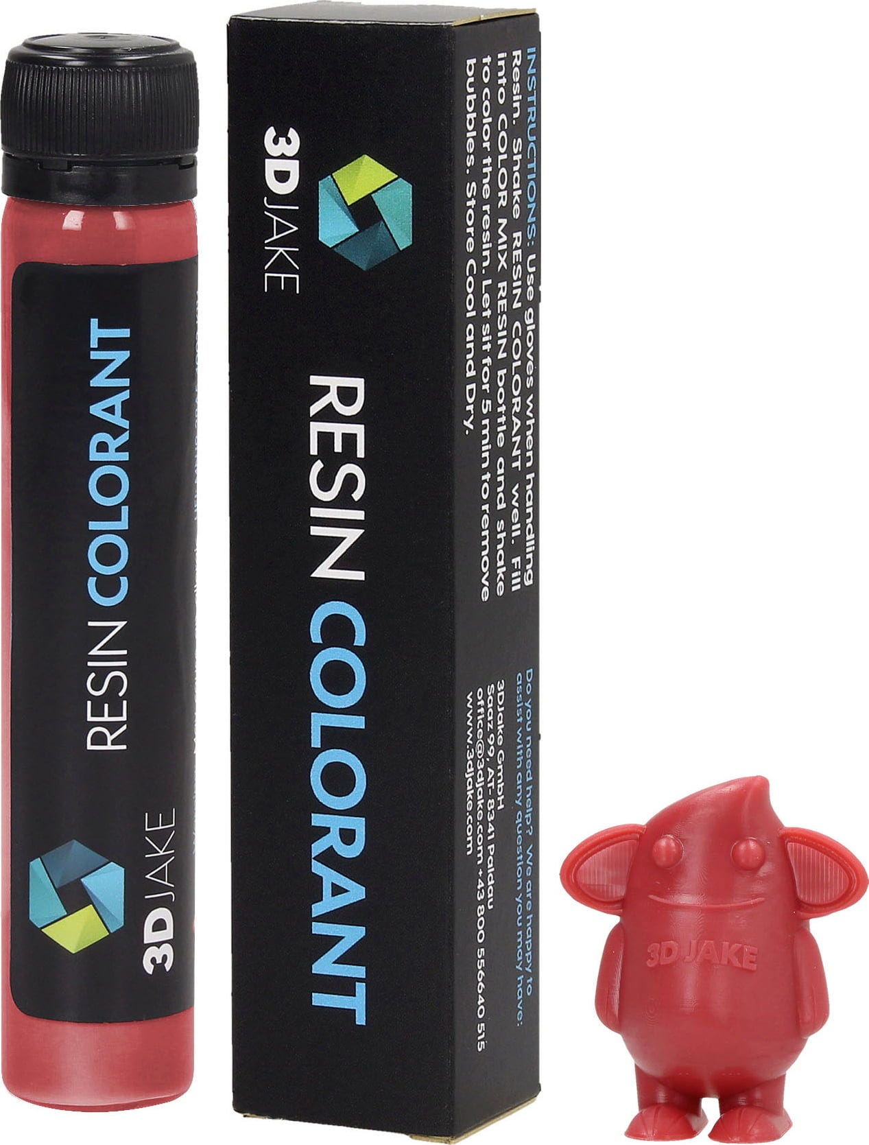 3DJAKE  Resin Colorant Rosa, 25 g    Resin Farbstoff in Rosa
