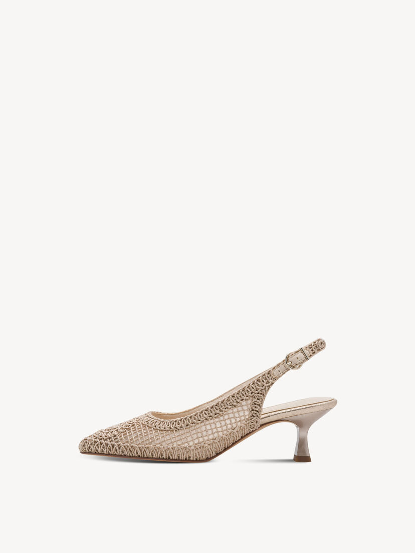 Slingpumps - metallic