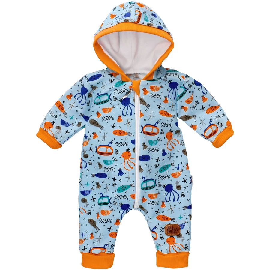 Baby Sweets Overall Lieblingsstücke Tierwelten blau orange