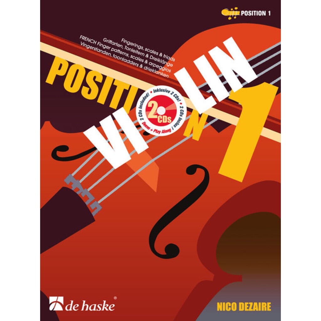 De Haske Violin Position 1 fingerings, scales & triads