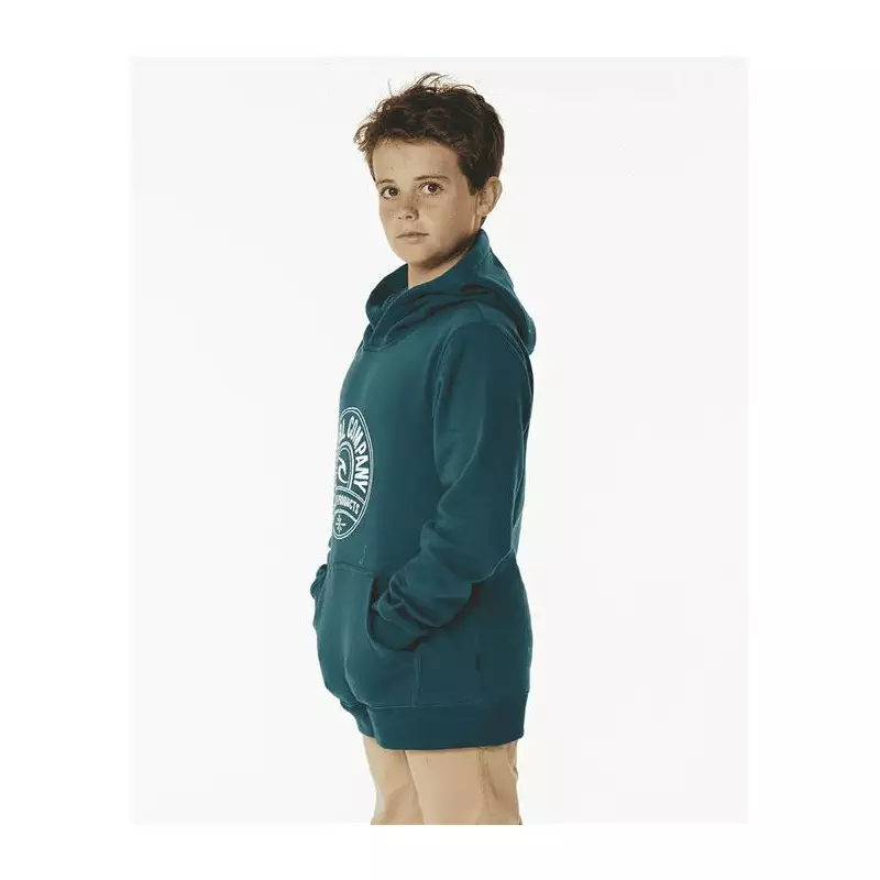 Sweat junior RIPCURL Stapler Hood - Boy Blue Green 12