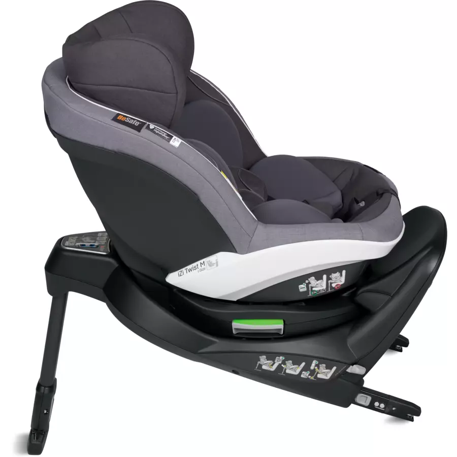 BeSafe Reboarder iZi Twist M i-Size Metallic Mélange