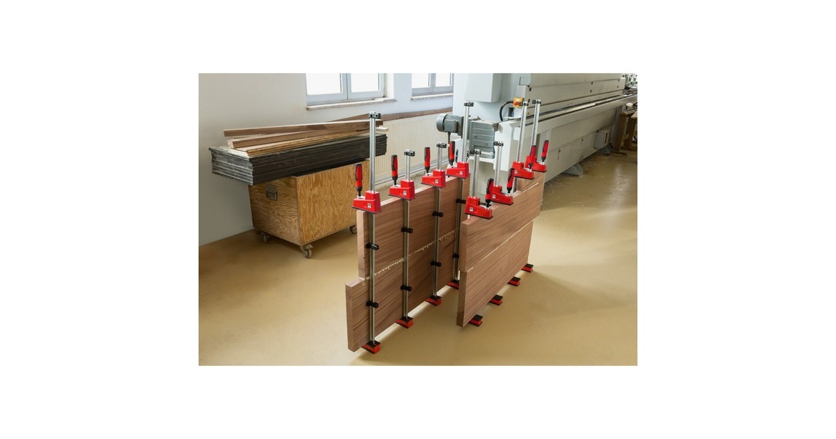 BESSEYREVO KRE80-2K lijmklem  (Rood/zwart)