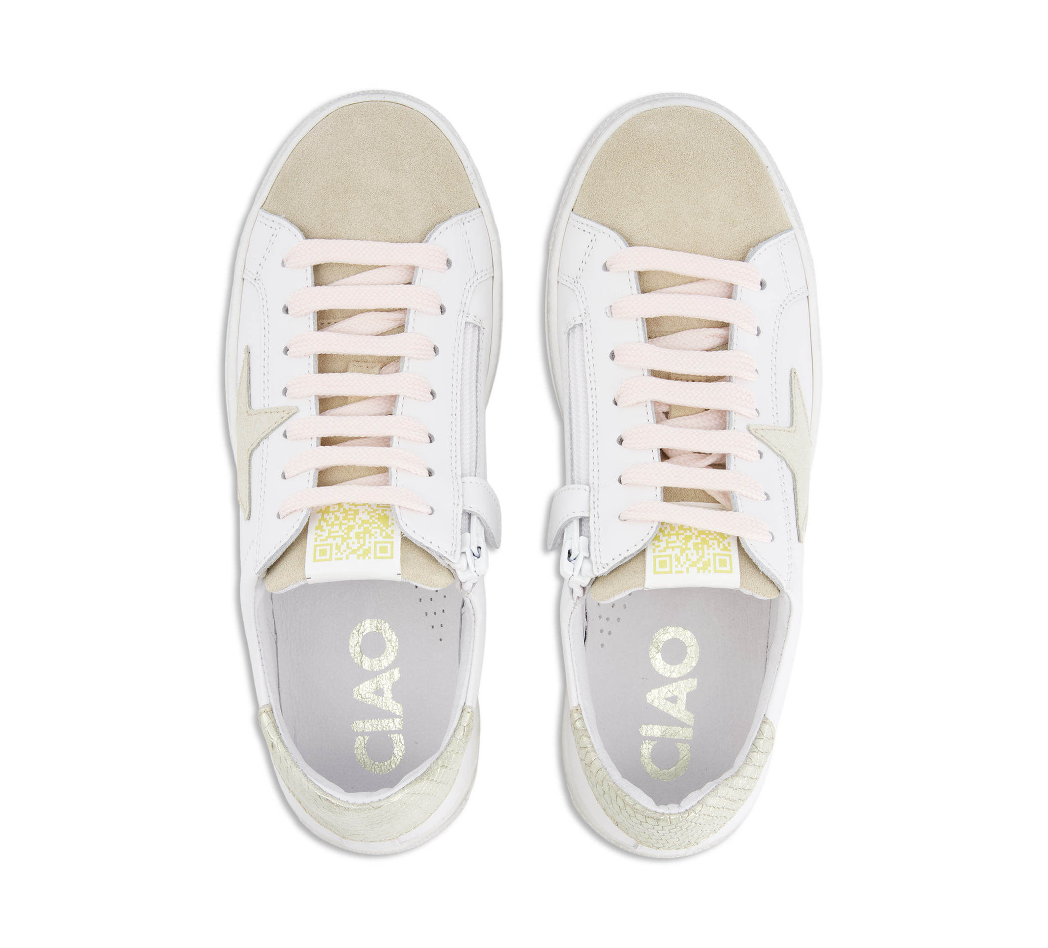 Ciao Schnürschuhe weiss