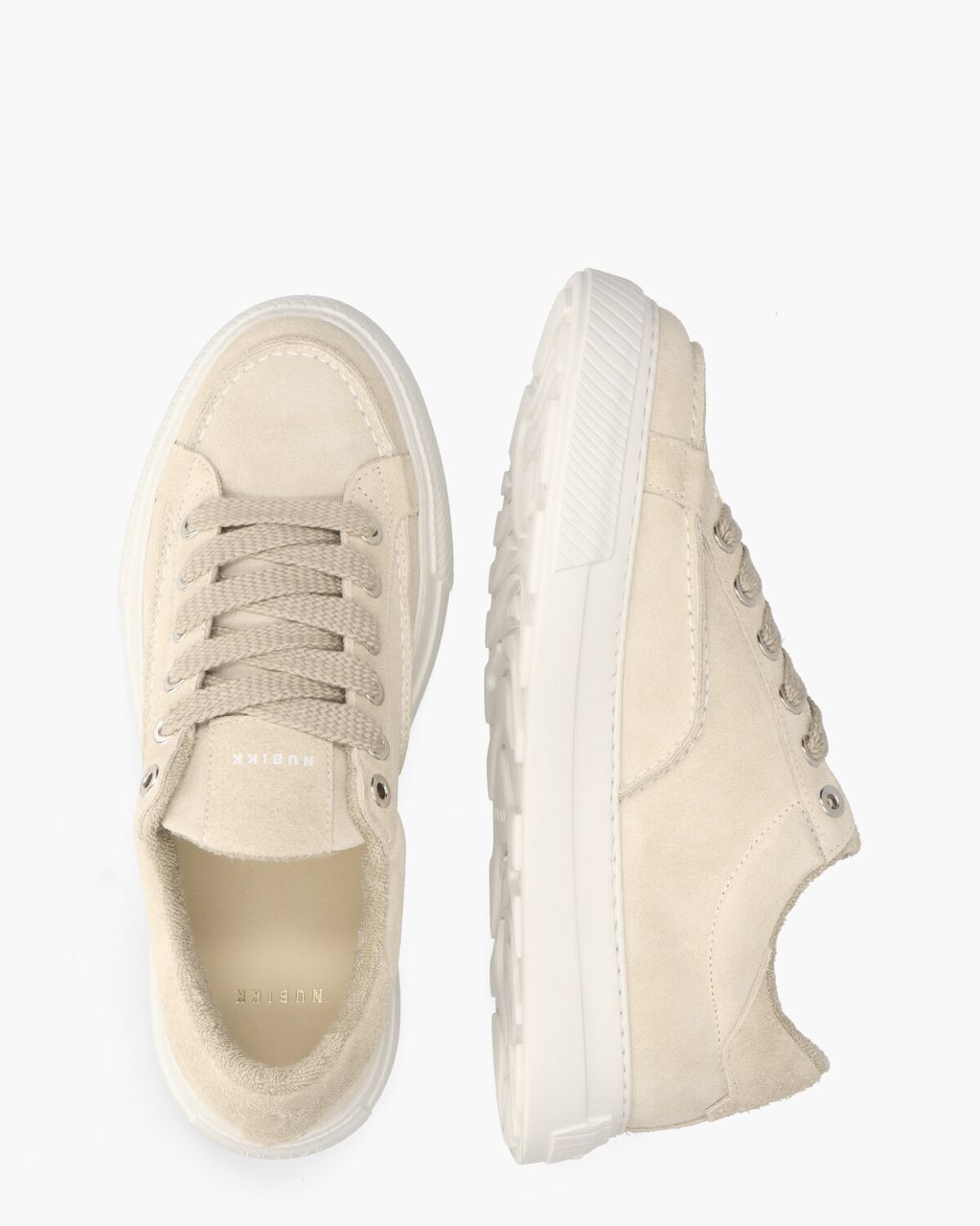 Nubikk Caldera Tora Beige Herensneakers