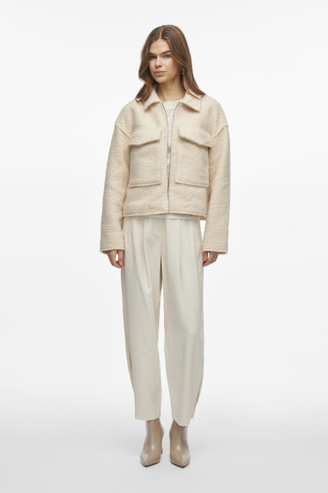 Vila beige dames jas