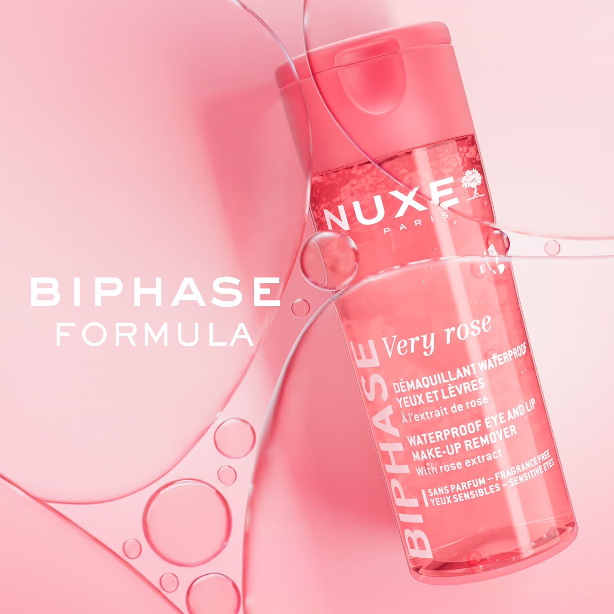 Wasserfester make-up-entferner für Augen und Lippen -Biphase 100ml