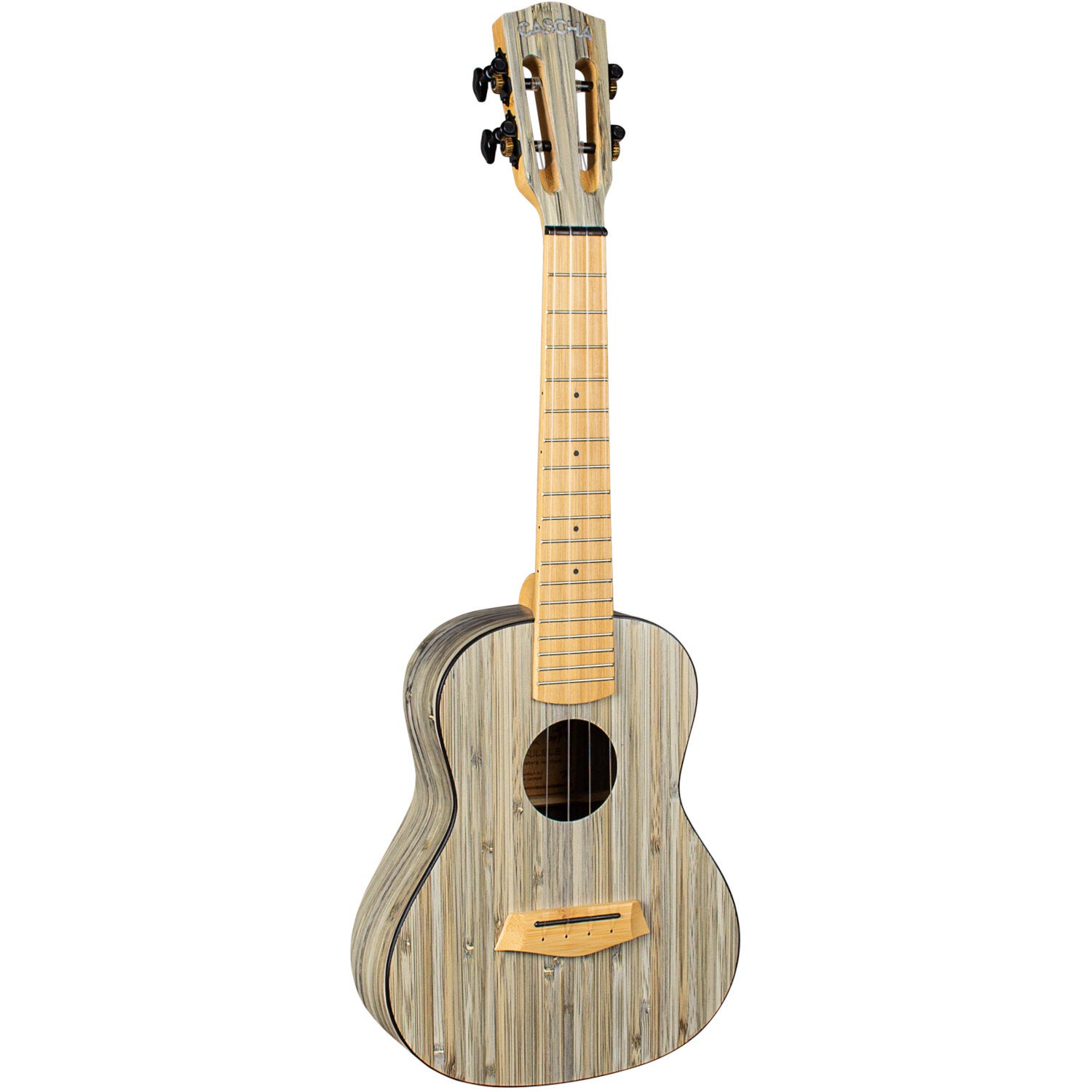 Cascha HH 2316 Bamboo Graphite concert ukelele set