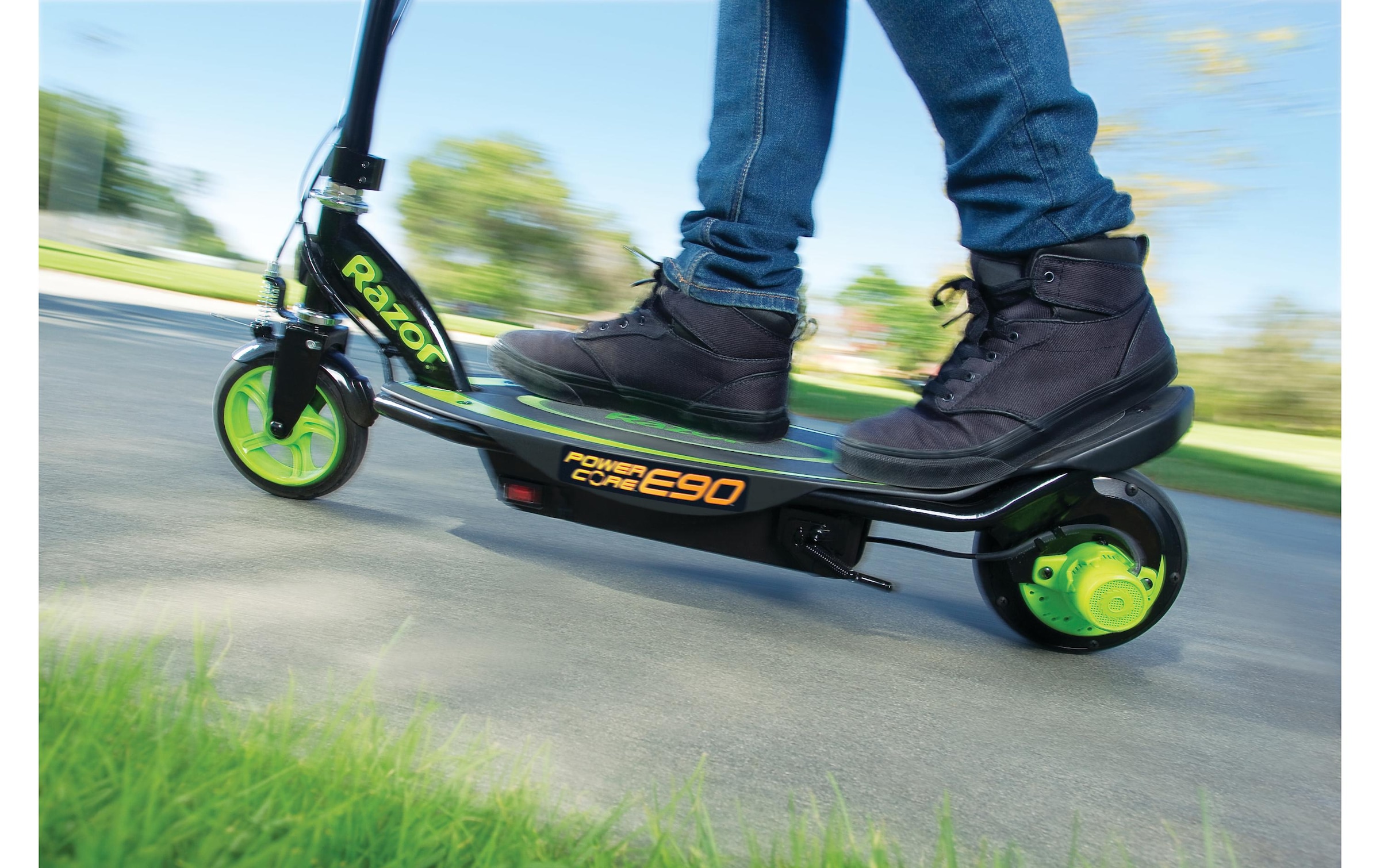 Razor E-Scooter »Power Core E90 Green« 16 km/h