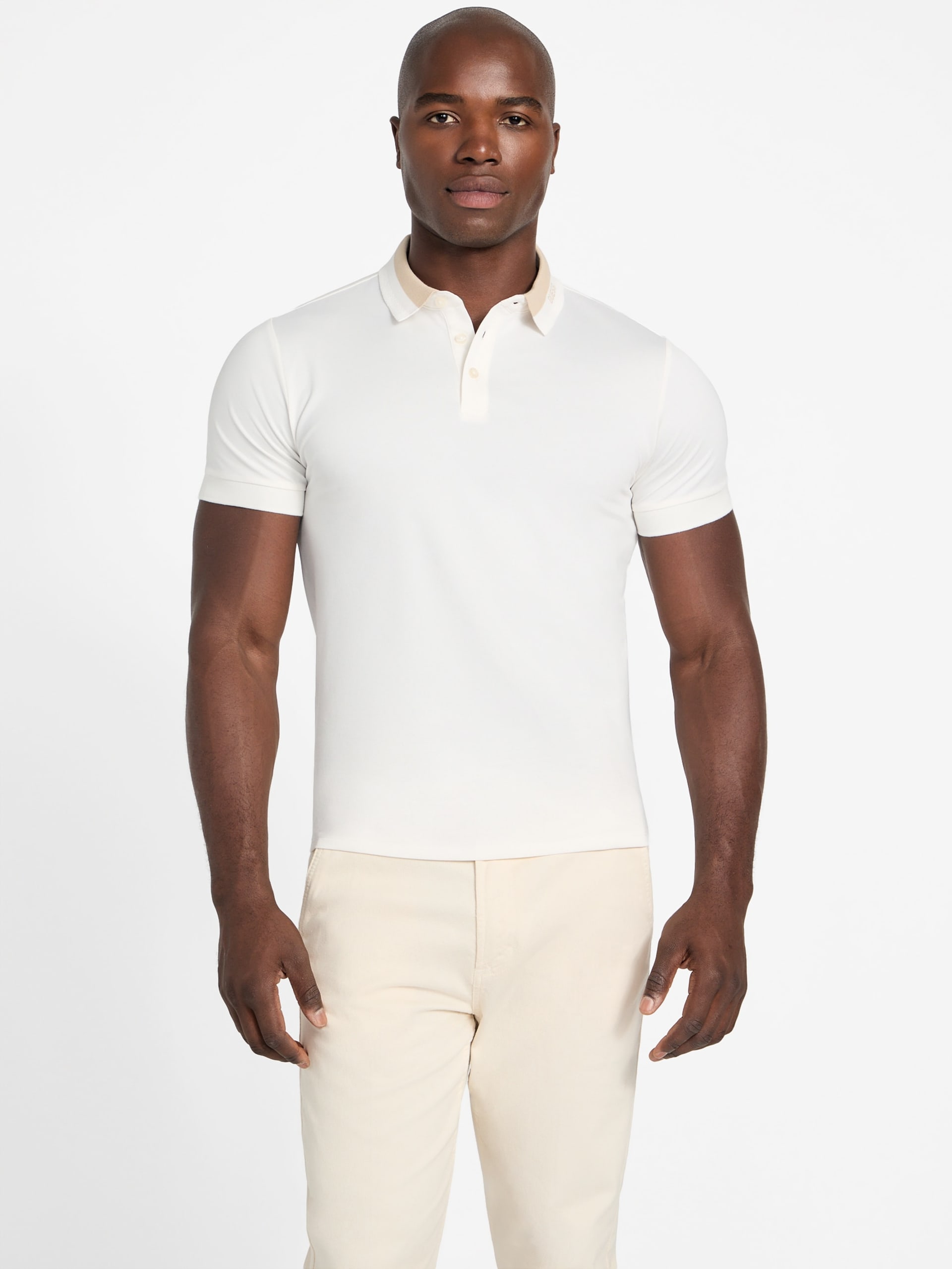 Polo Eco Paul GUESS com gola