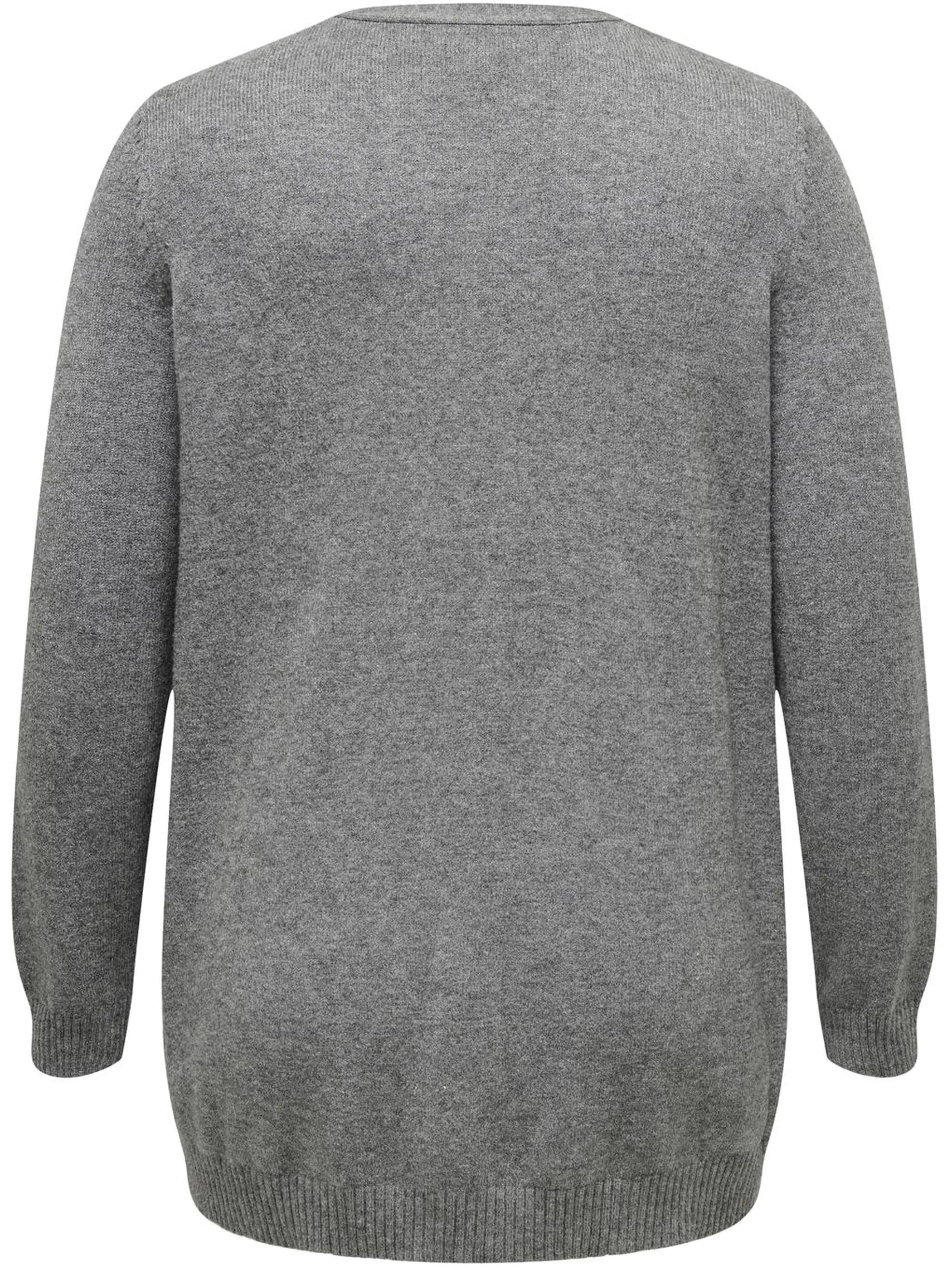 Only Carmakoma CARESLY L/S OPEN CARD Strickjacke