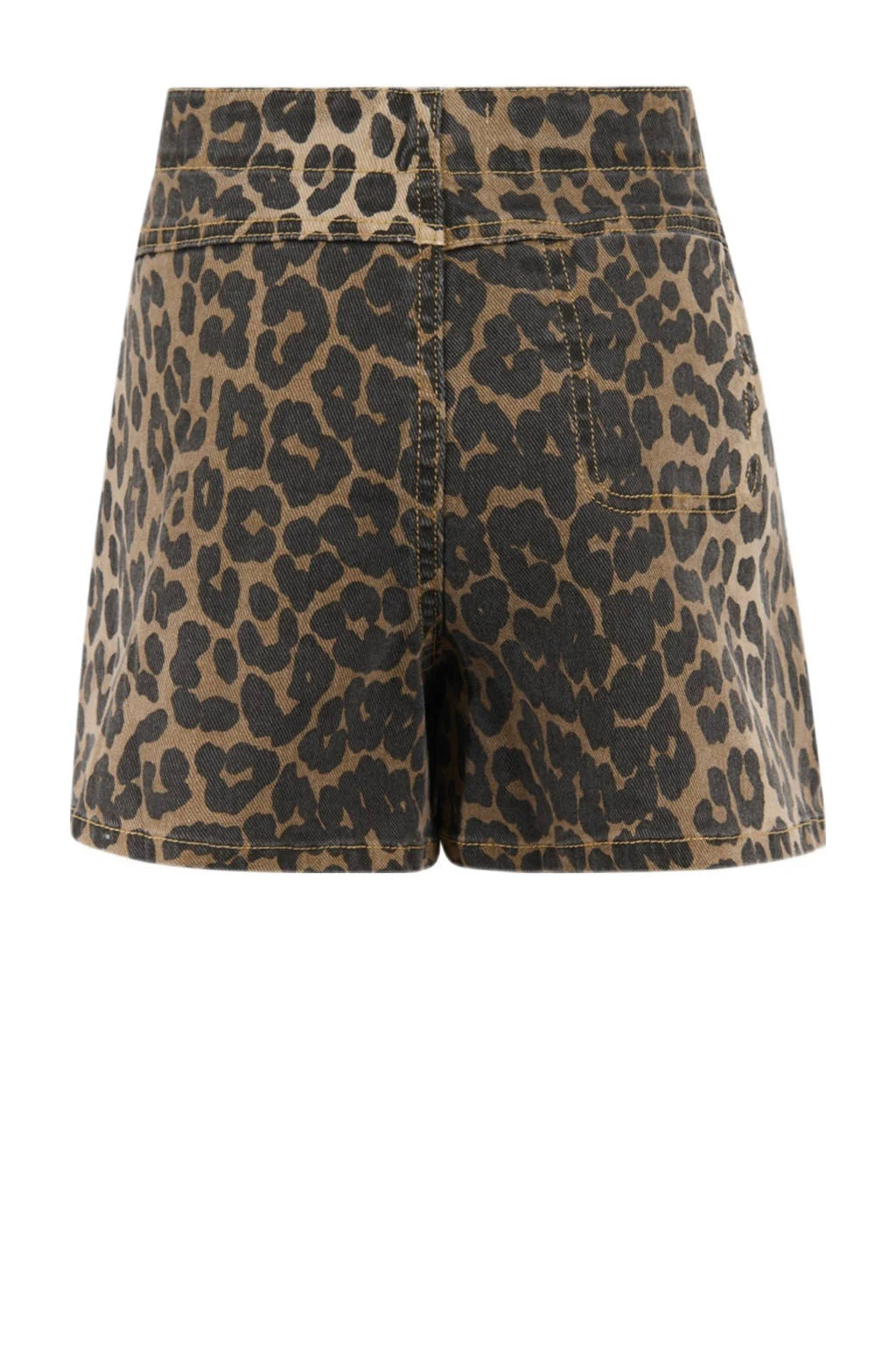 Shoeby denim skort bruin