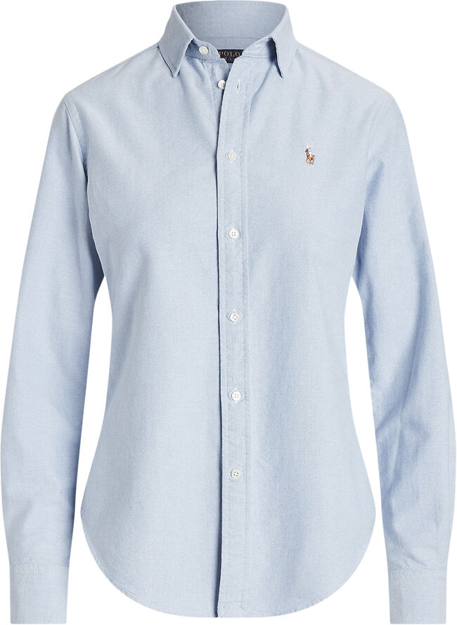 Polo Ralph Lauren 40/1 CTN OXFORD-LSL-BFS Blå