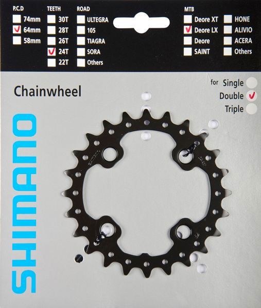 Shimano Kettenblatt SLX FC-M675 24 Zähne (AM)