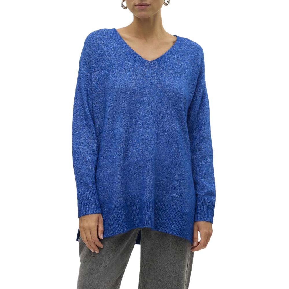 Vero Moda Pull Bleu Roi Femme Vero Moda Pullover