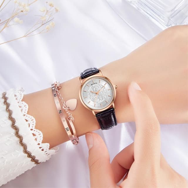 WLISTH Fashion Analog Quartz Ur Lysende armbåndsur