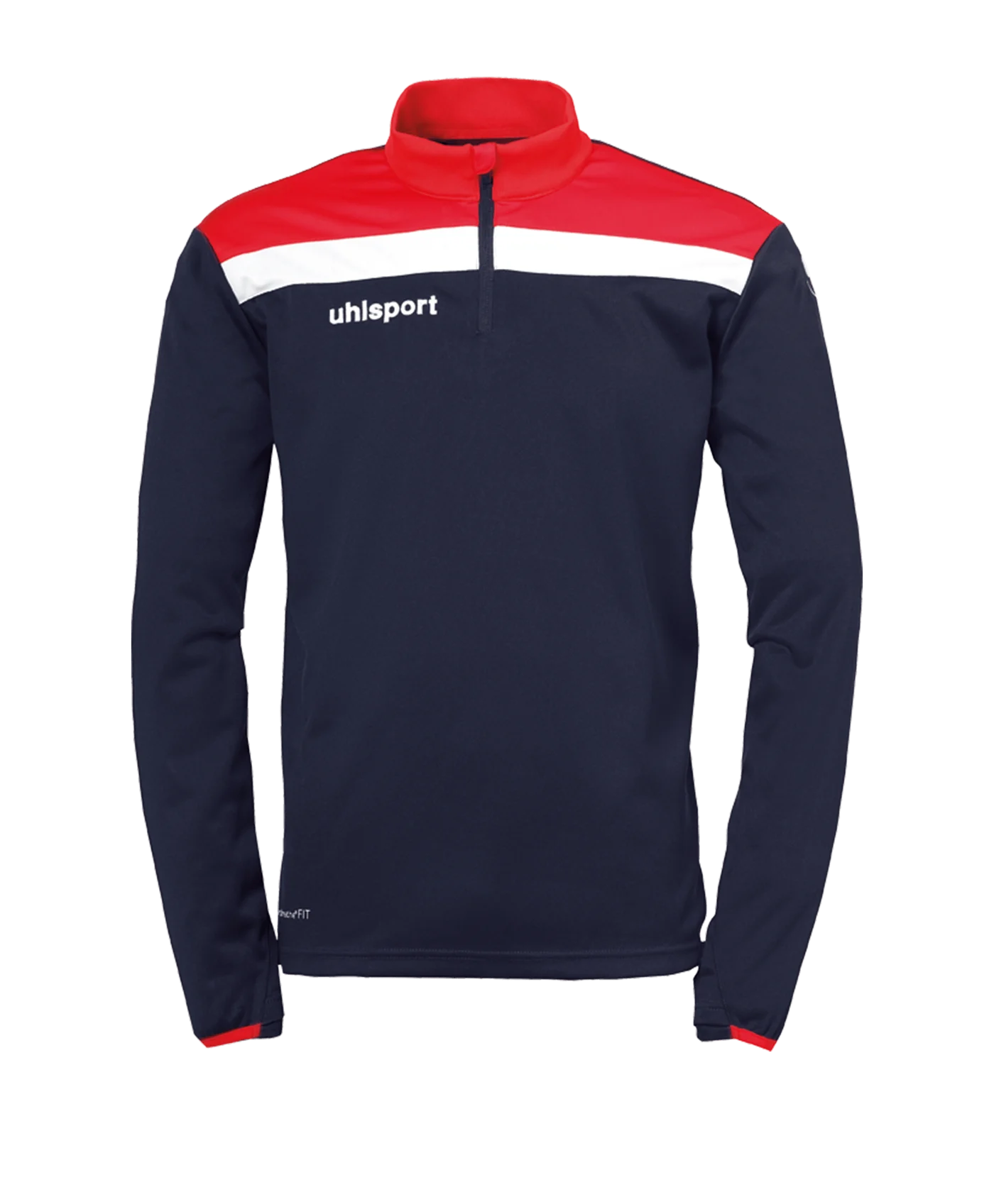 uhlsport Offense 23 Ziptop Kids Blau Rot F10
