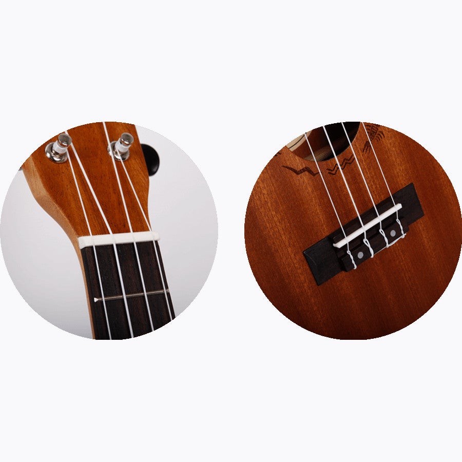 Flight Natural Series NUC310 concert ukelele met gigbag