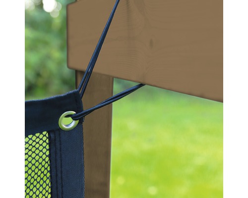 4-in-1 Schommelset SportsFun Hout Bruin