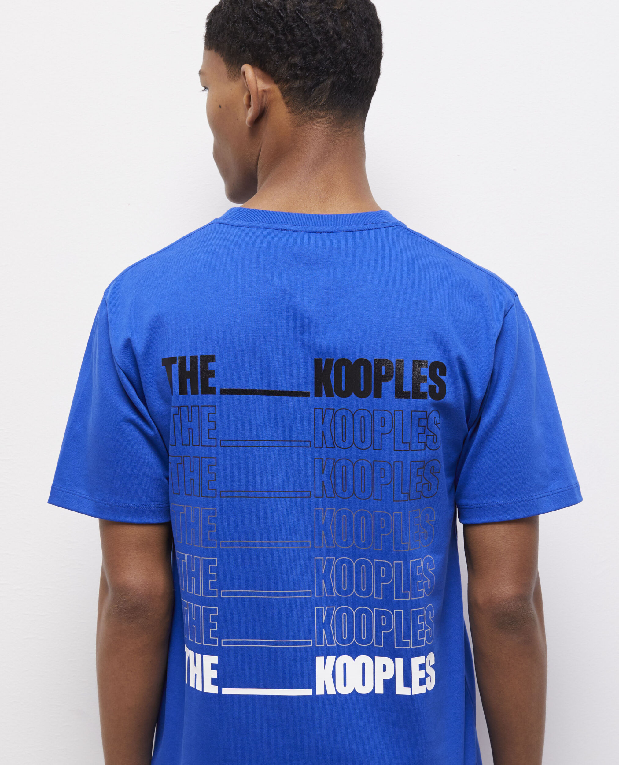 T-shirt logo The Kooples bleu