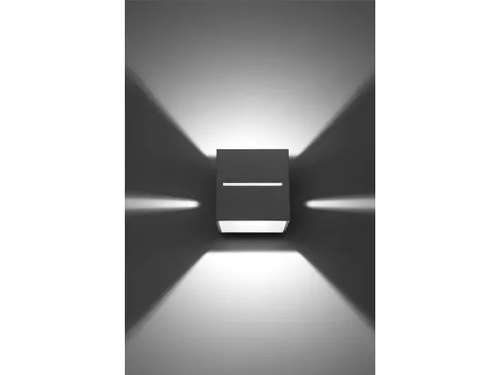 Sollux LOBO 1 Mur Light Up Down Gris Clair, G9