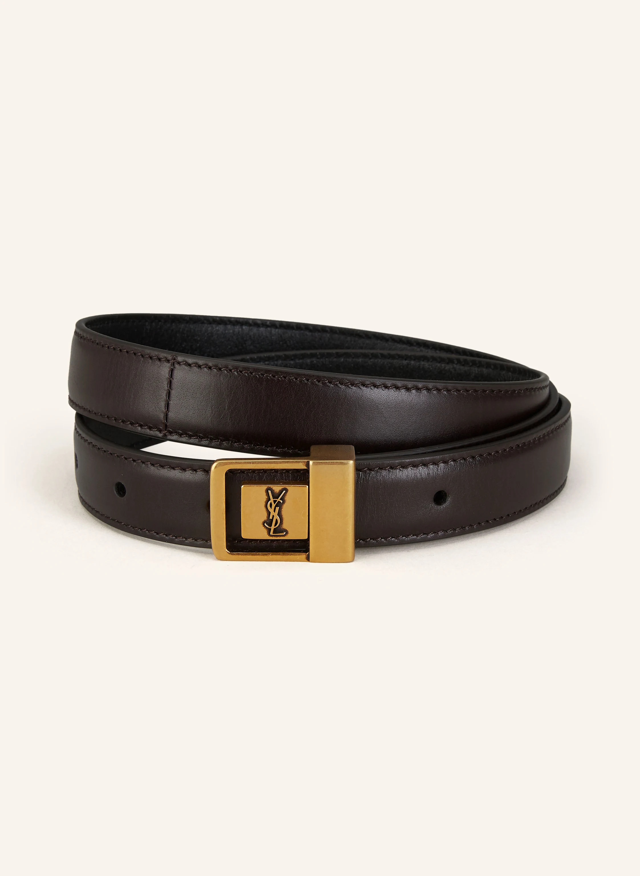 SAINT LAURENT Ledergürtel LA 66