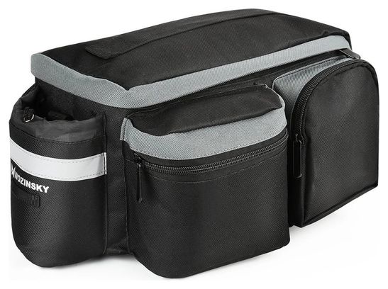 Sacoche de transport de vélo Wozinsky avec bandoulière 6l noire