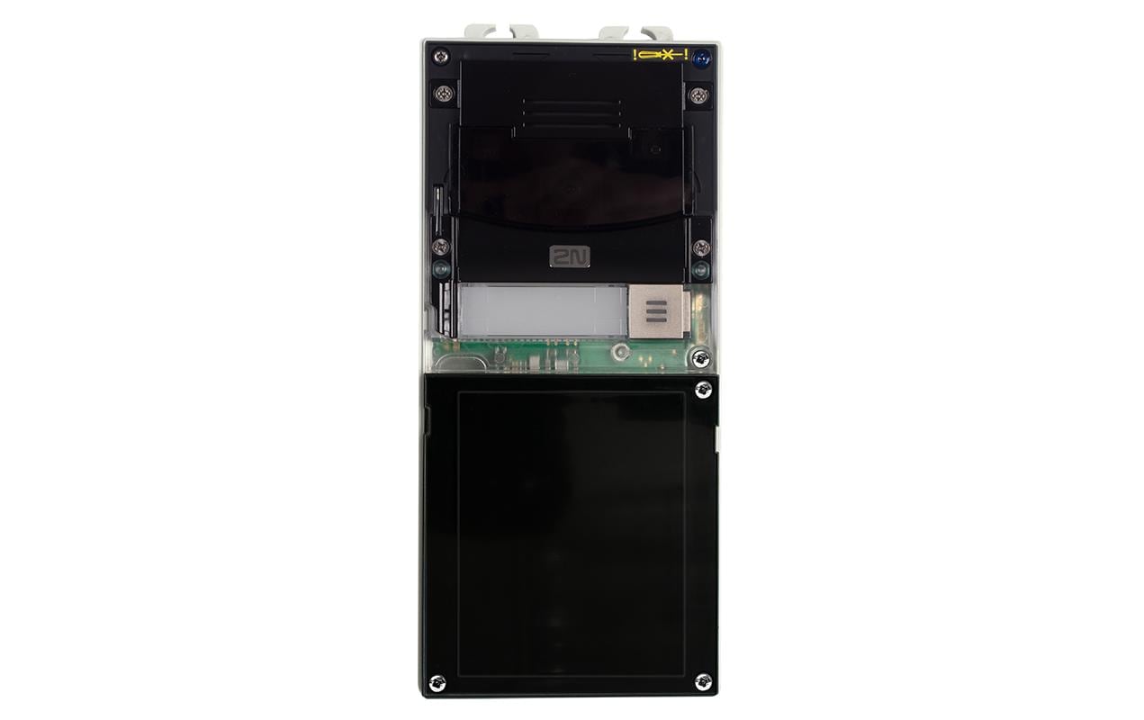 IP Türstation IP Verso Haupteinheit ohne Kamera schwarz<br>2N IP Verso Haupteinheit ohne Kamera schwarz