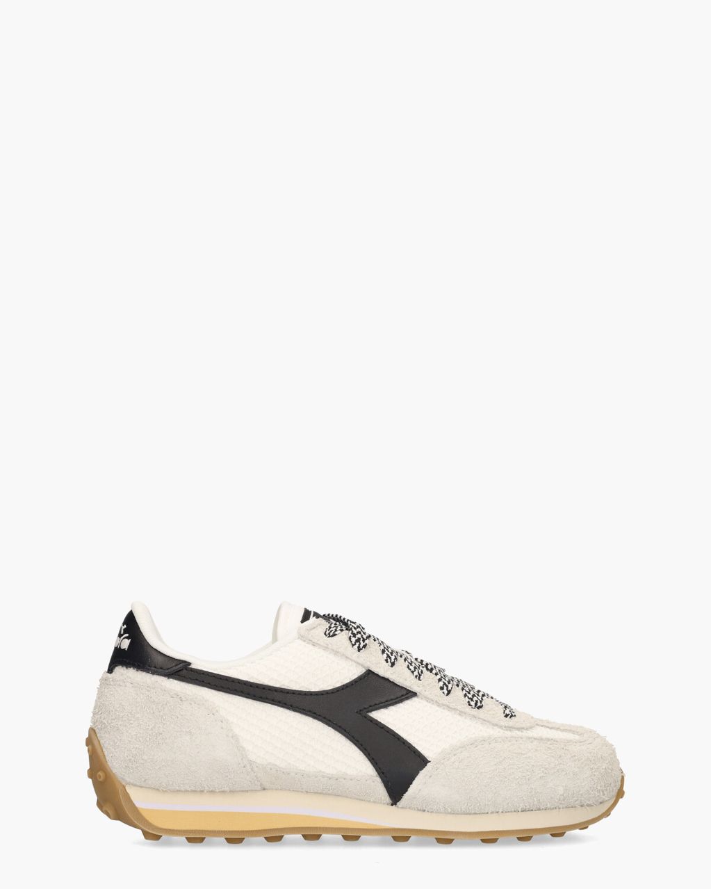 Diadora Sport Rally Wit/Zwart Damessneakers