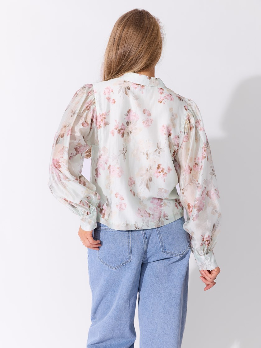 Allegra bluse Zephyr Blue