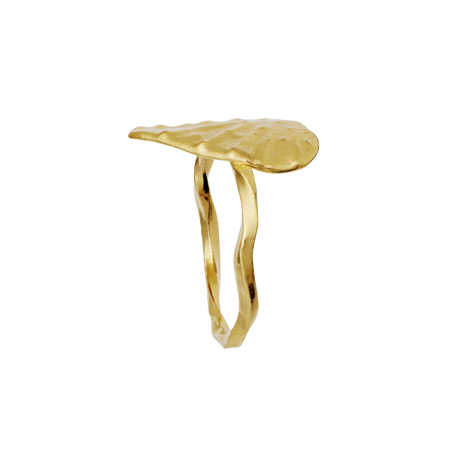 Maanesten Cardissa Ring 18 kt. Forgyldt Sølv 4818a