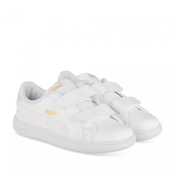 Baskets BLANC PUMA Smash V2