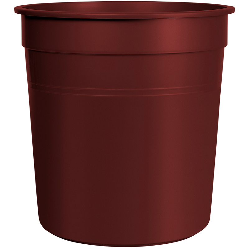 Hansa Papierkorb, 28 l, weinrot
